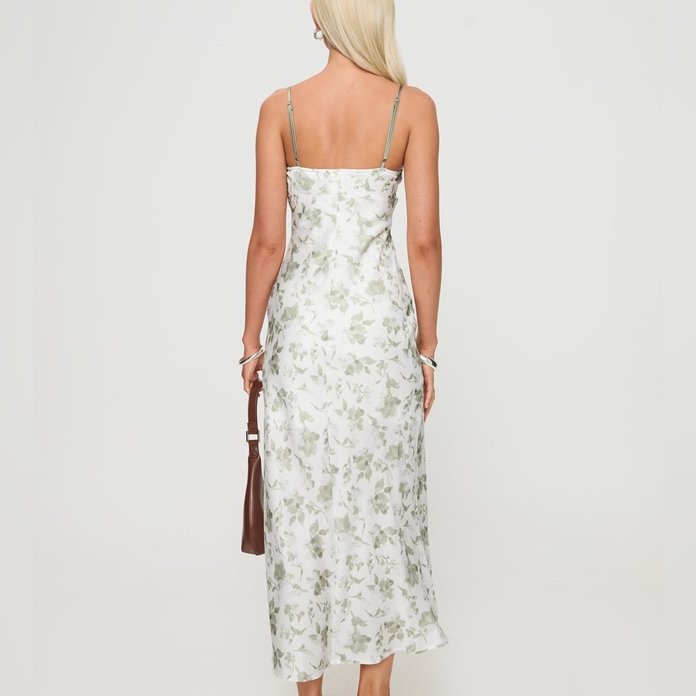 Princess Polly Vasiliki Strapless White Floral Dress - Picture 2 of 2